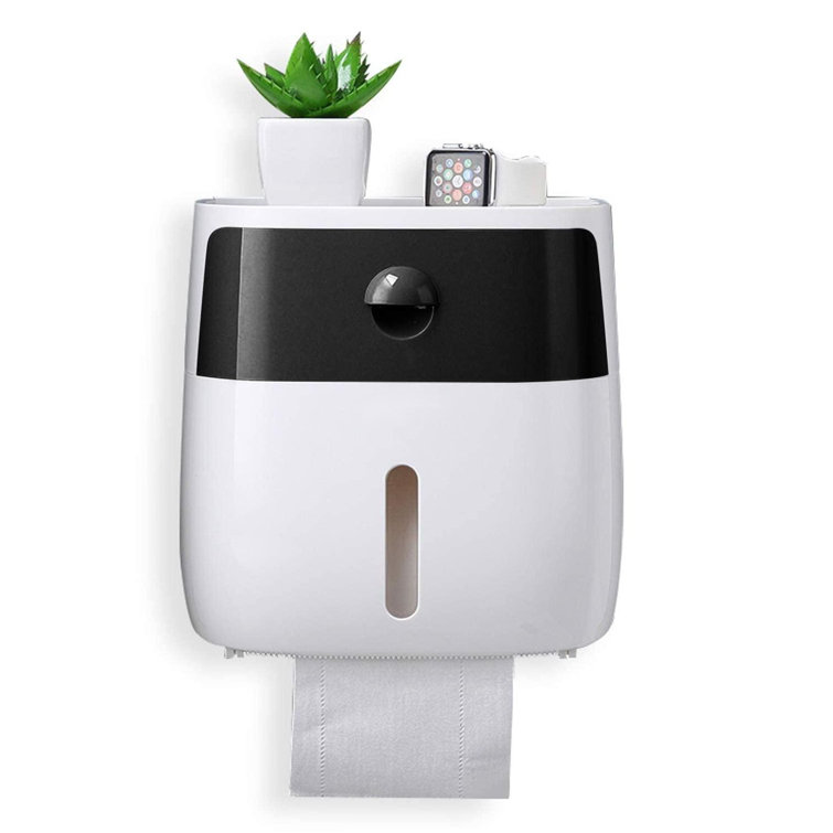 Rebrilliant Masa Wall Mounted Toilet Roll Holder Wayfair.co.uk